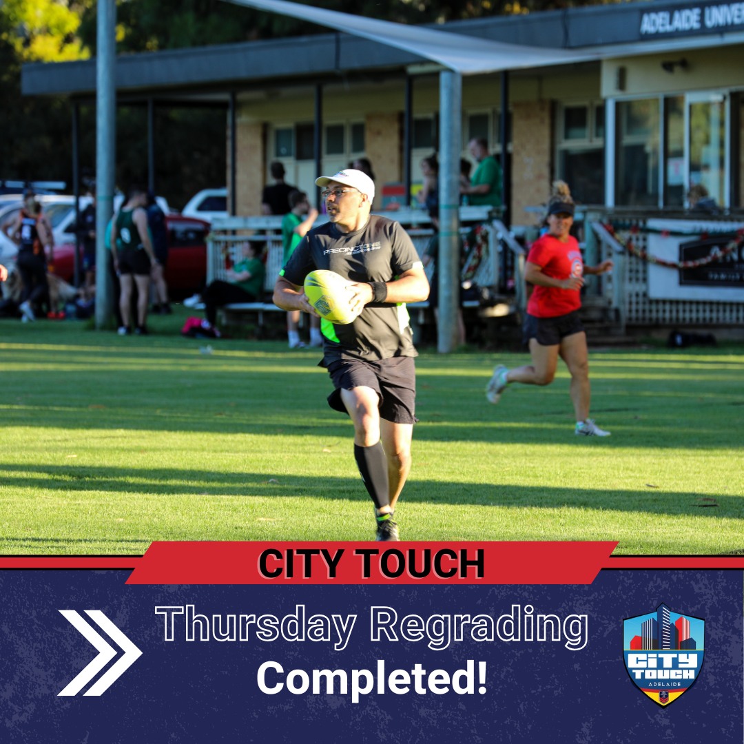 City - Thursday night mixed competition regrading has now officially ...