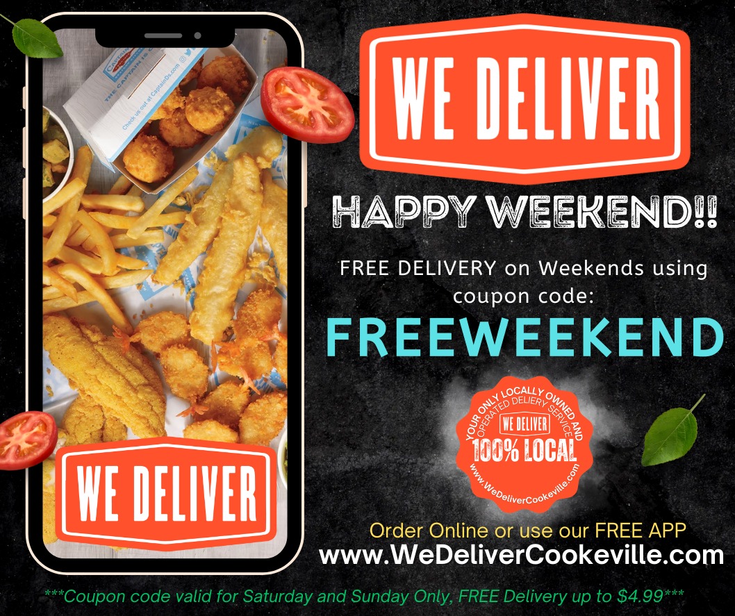 We Deliver Cookeville | Cookeville TN
