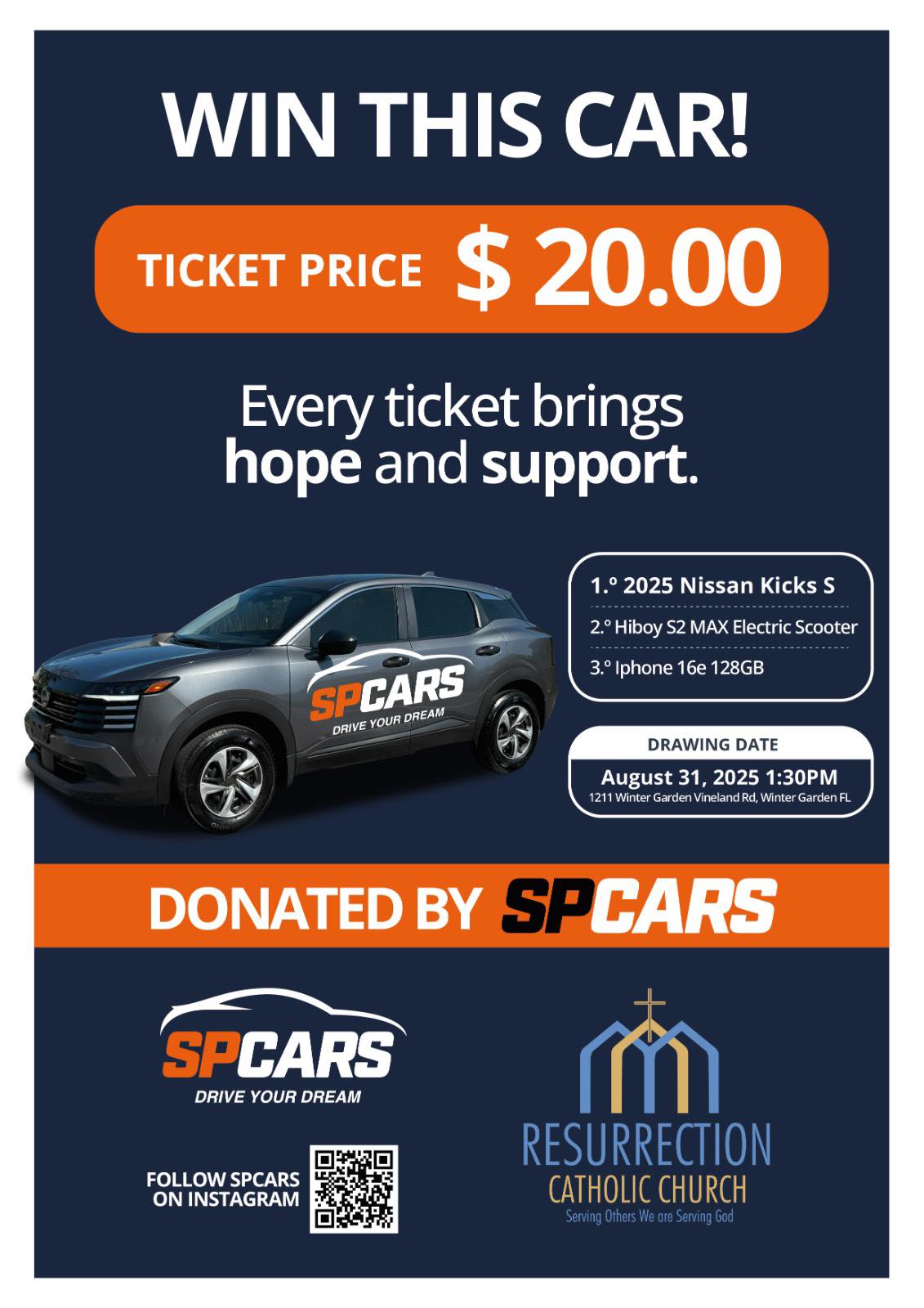 Resurrection - FUNDRAISING RAFFLE Dear Parishioners, We are pleased to ...