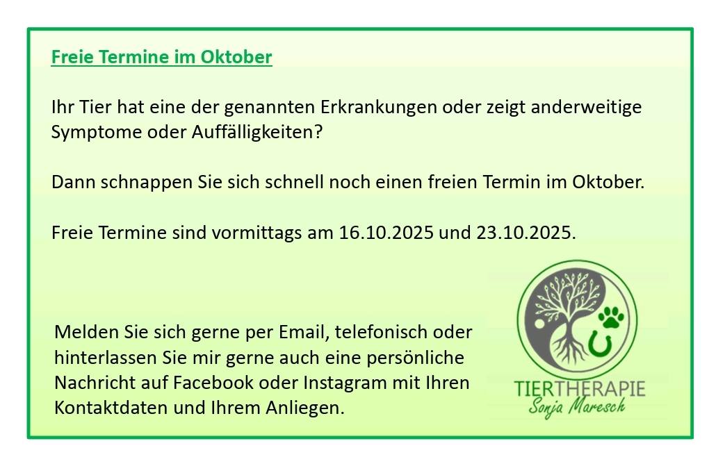 Tiertherapie Sonja Maresch | Aura an der Saale