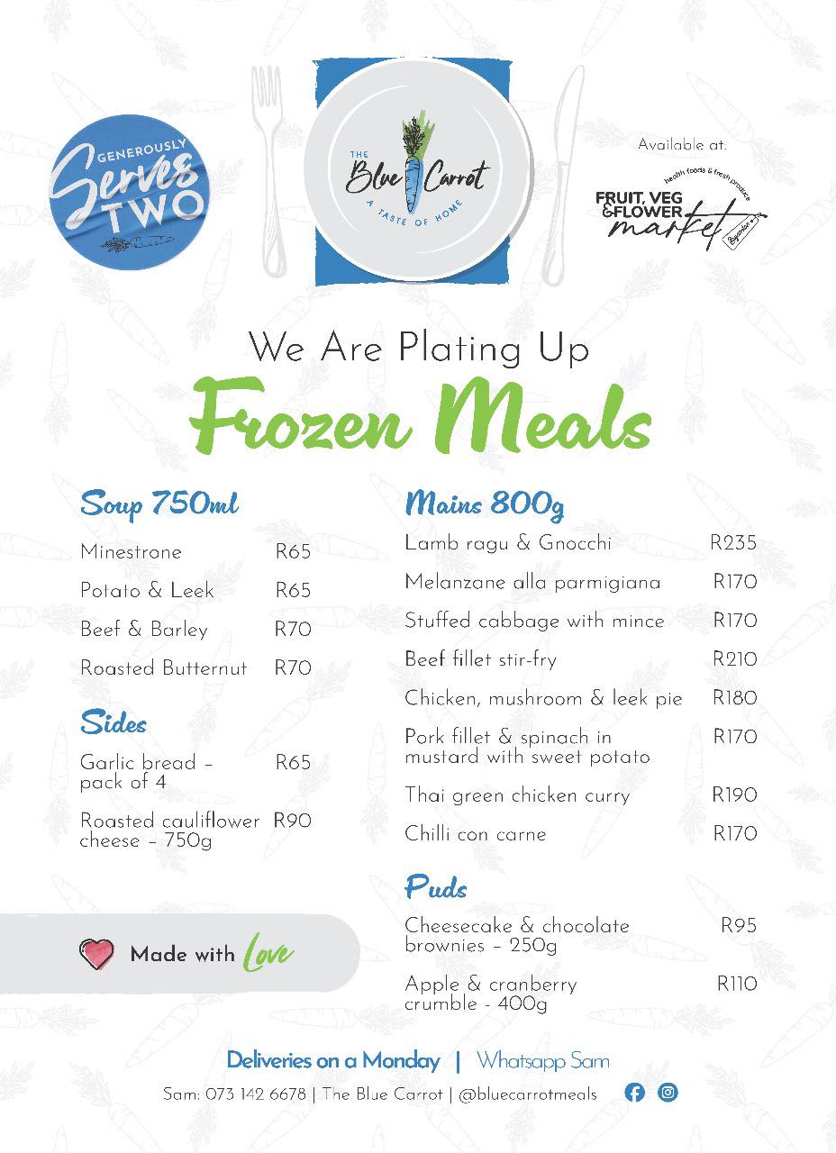 The Blue - 🥕 NEW MENU DROP! 🥄 Hearty. Homemade. Hassle-free. Our latest ...