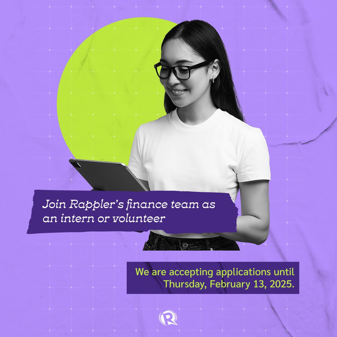 Rappler - Work closely with Rappler’s finance team as an...