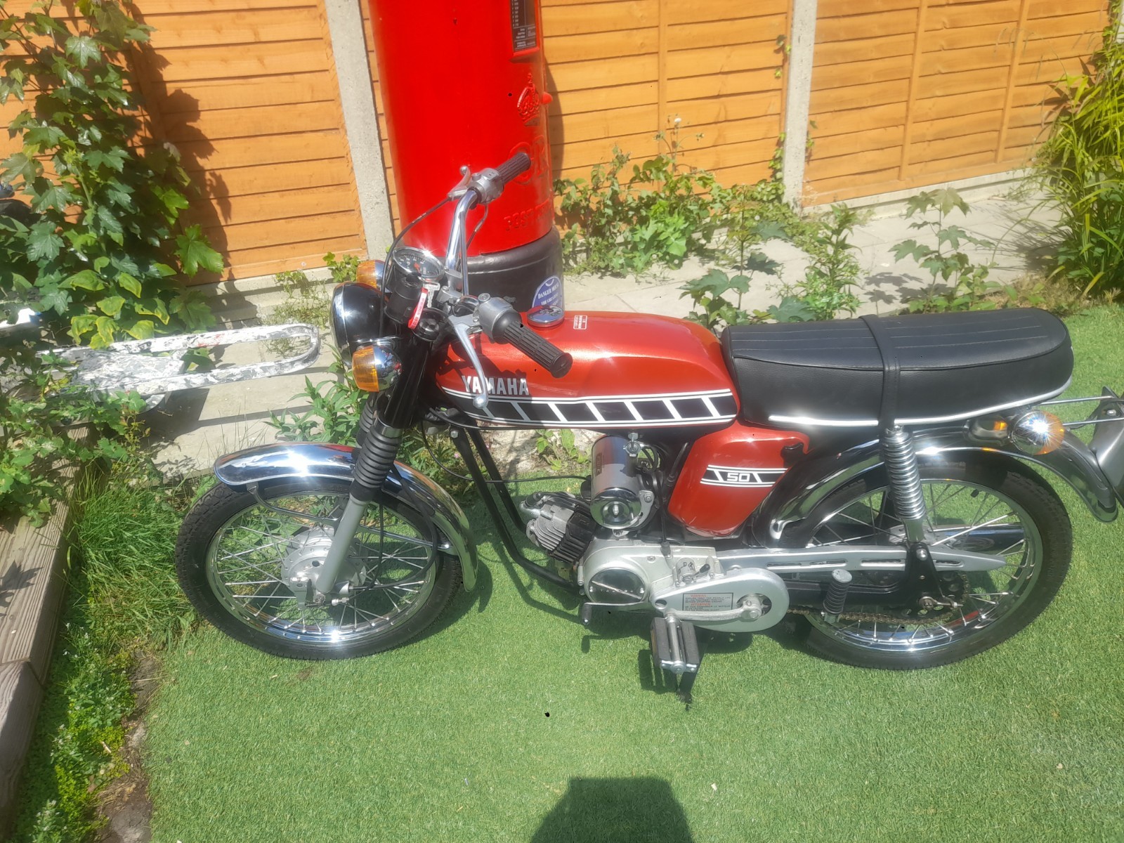 Yamaha FS1 1969 This model was a 50cc road sports bike that 