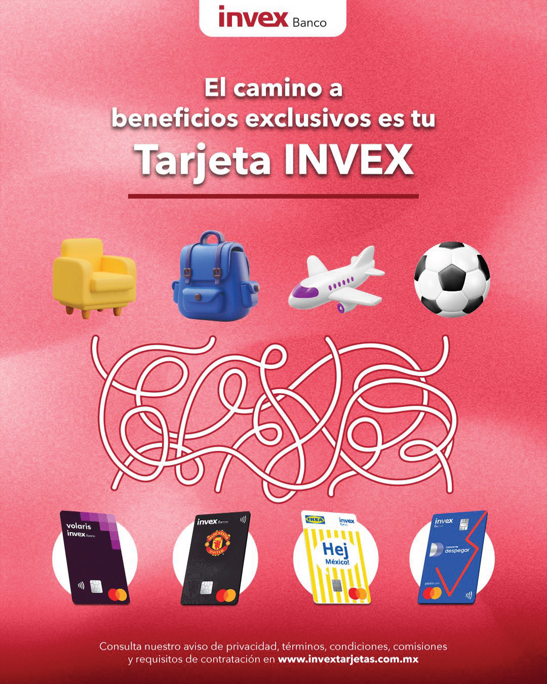 INVEX - Conecta cada elemento con la Tarjeta INVEX que corresponde y ...