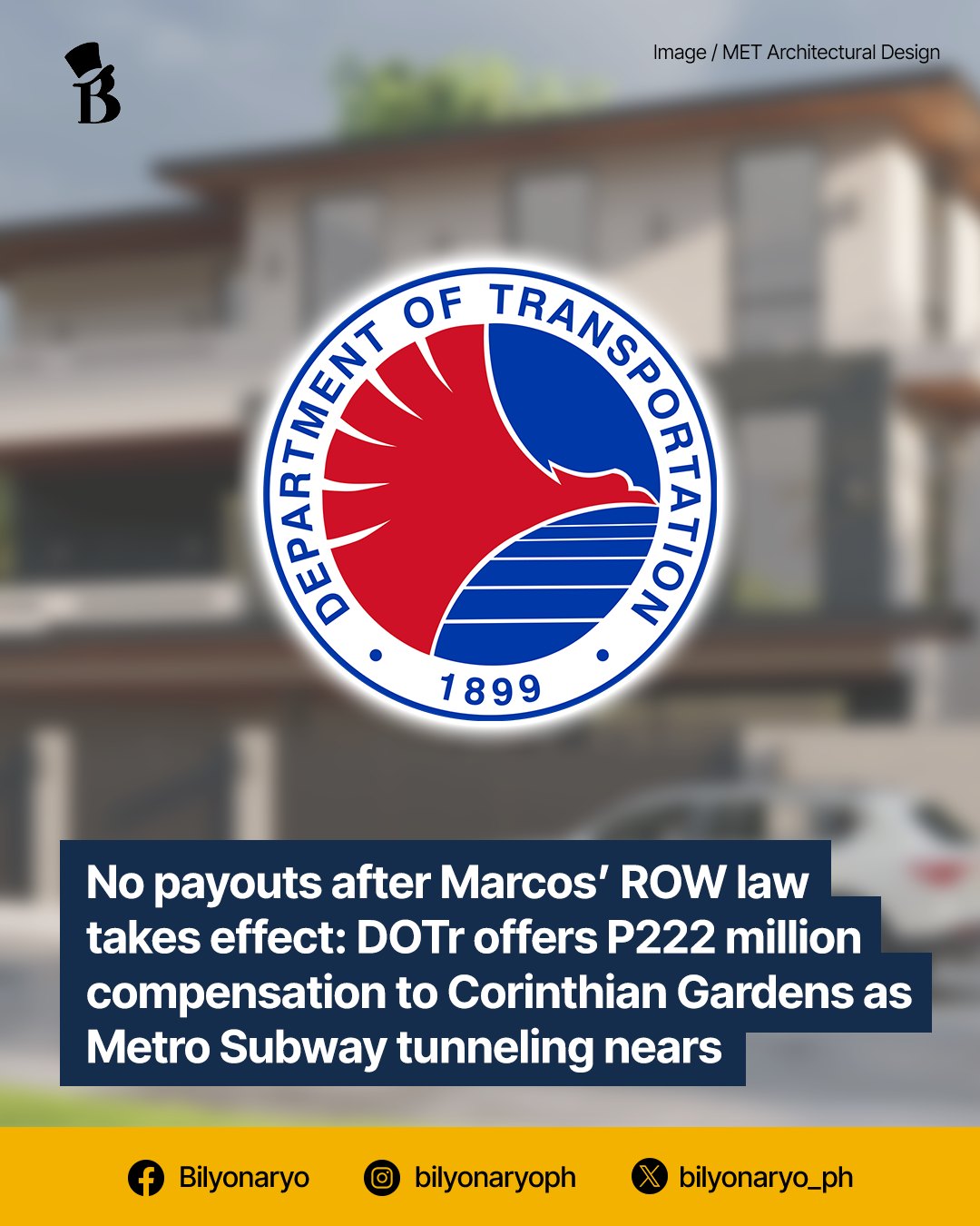 Bilyonaryo - The Department of Transportation (DOTr) has... | Facebook