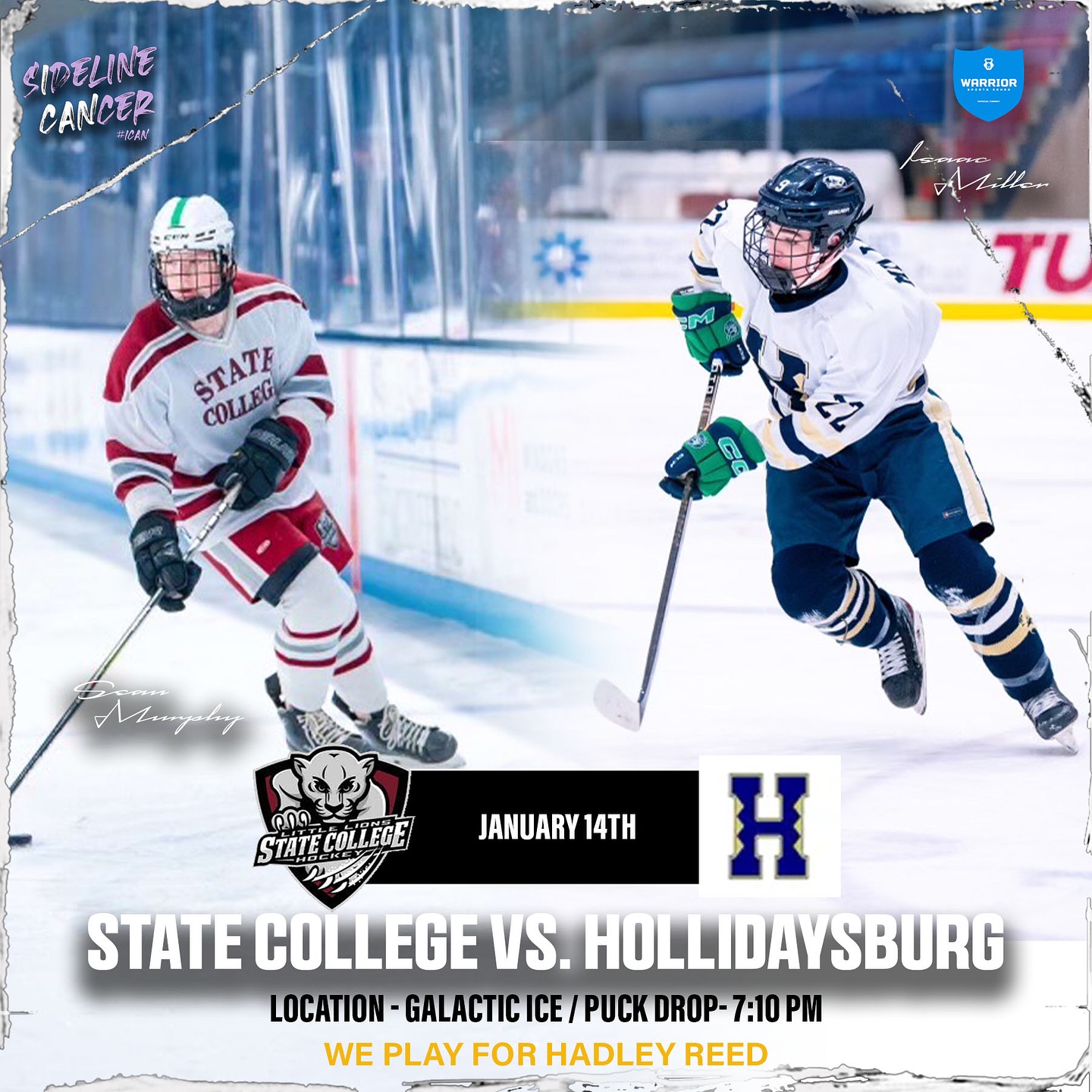 Sideline - 🚨Hollidaysburg vs. State College - Bigger Than Hockey ...