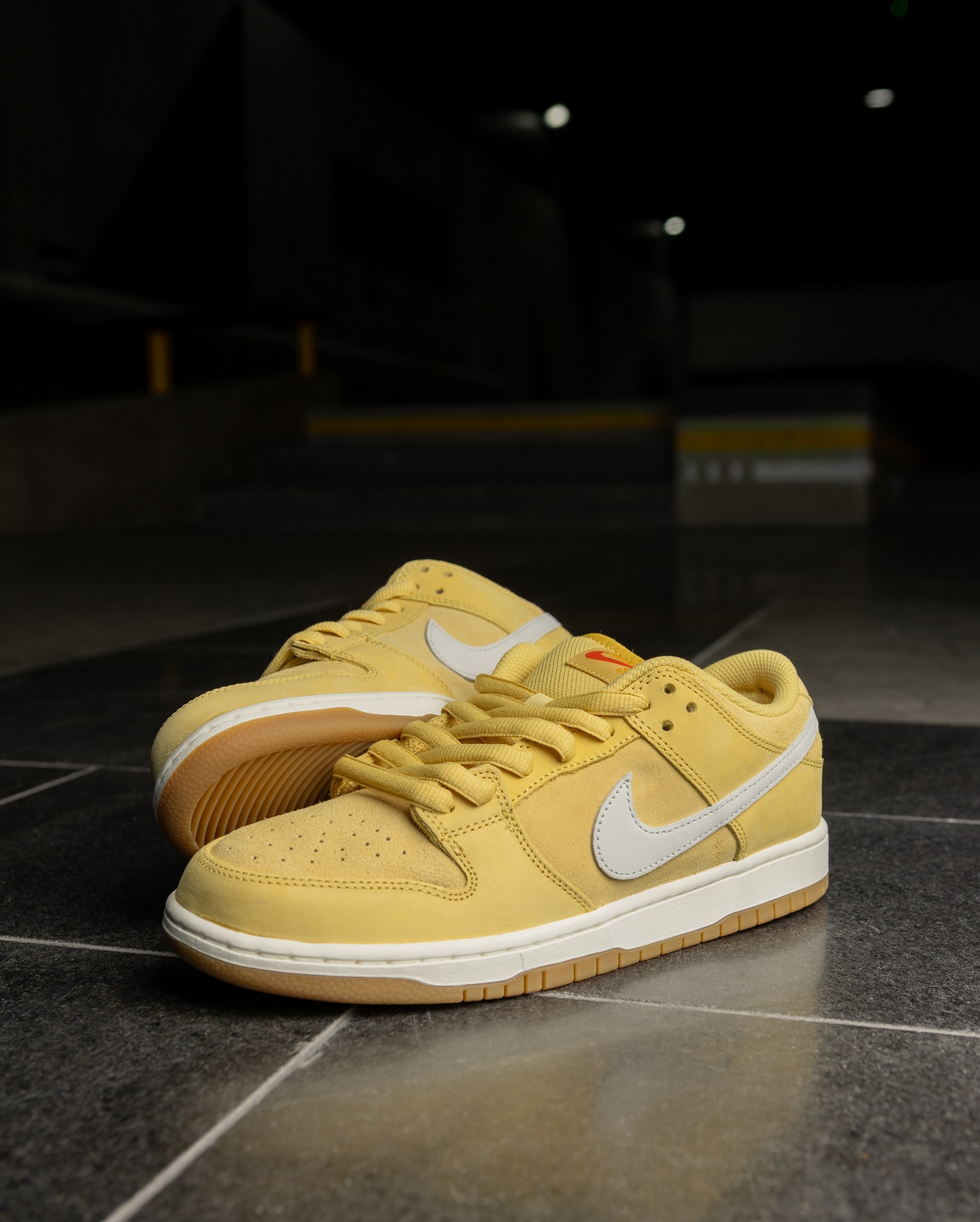 The latest @nikesb Dunk Low Pro 'Saturn Gold' is now available