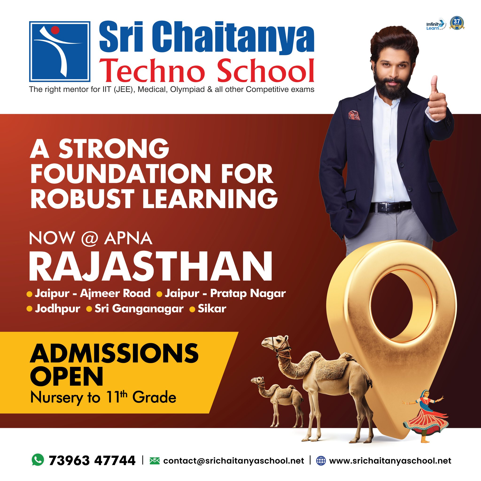 The Revolution in... - Sri Chaitanya Techno Schools,Rajasthan
