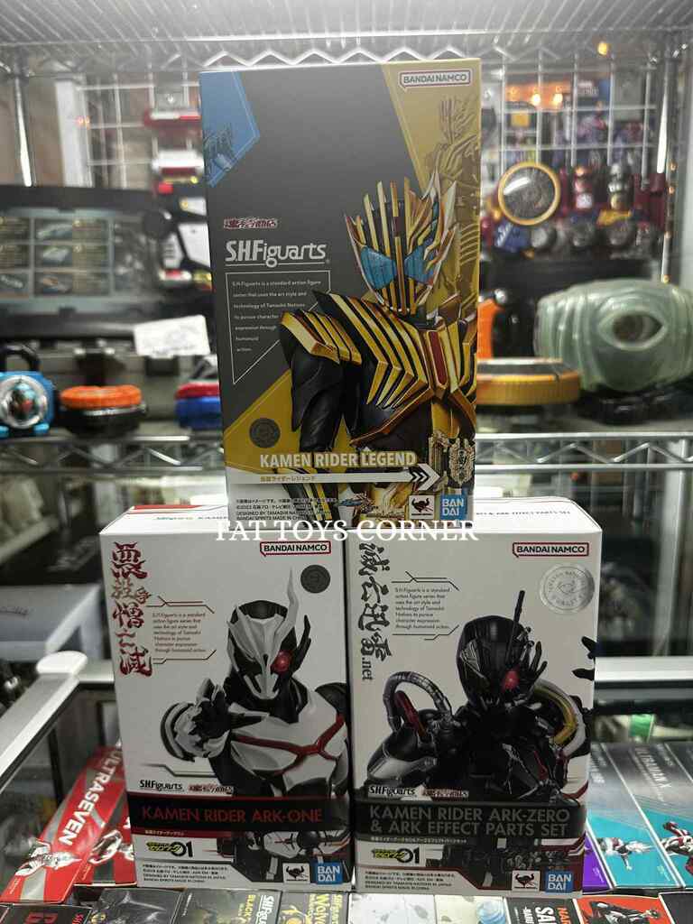 Fat - Restock: - Kamen Rider Zero-One: S.H.Figuarts SHF Kamen Rider Ark ...