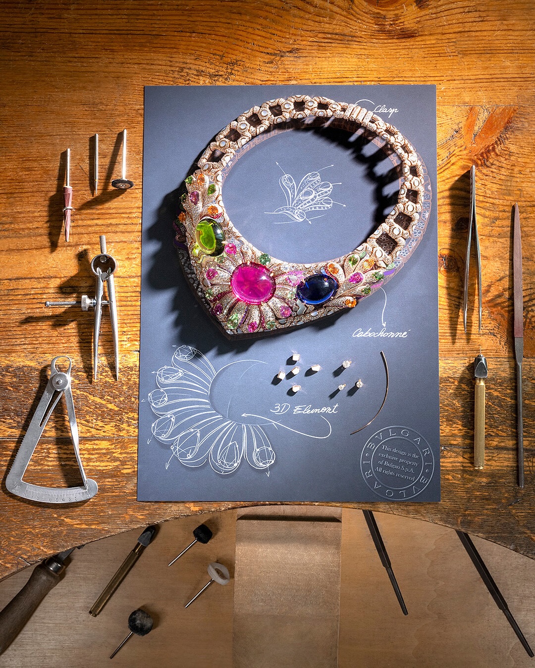 A heritage in colour Introducing Bvlgari Kaleidos: Colors
