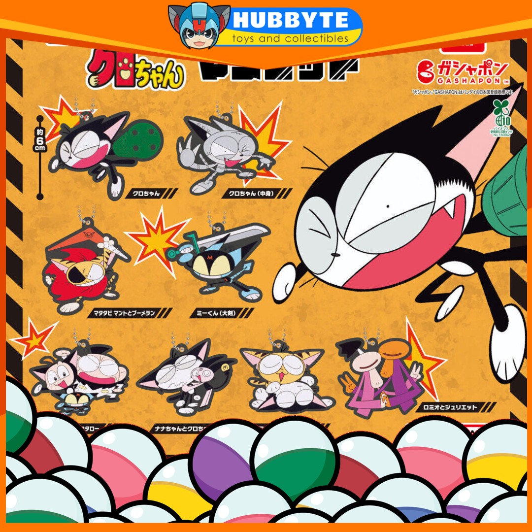 Bandai - CYBORG KURO-CHAN Capsule Rubber Mascot May 2025 Release