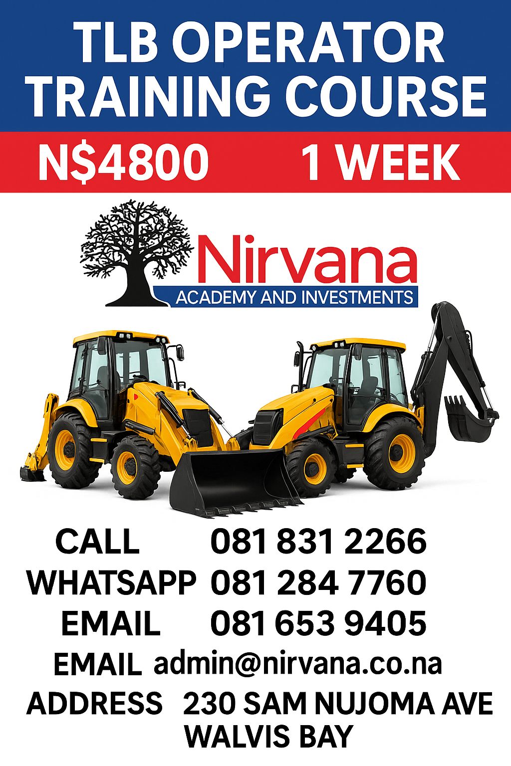 Nirvana - 🚜 Ready to Take Control of Heavy Machinery? Become a ...