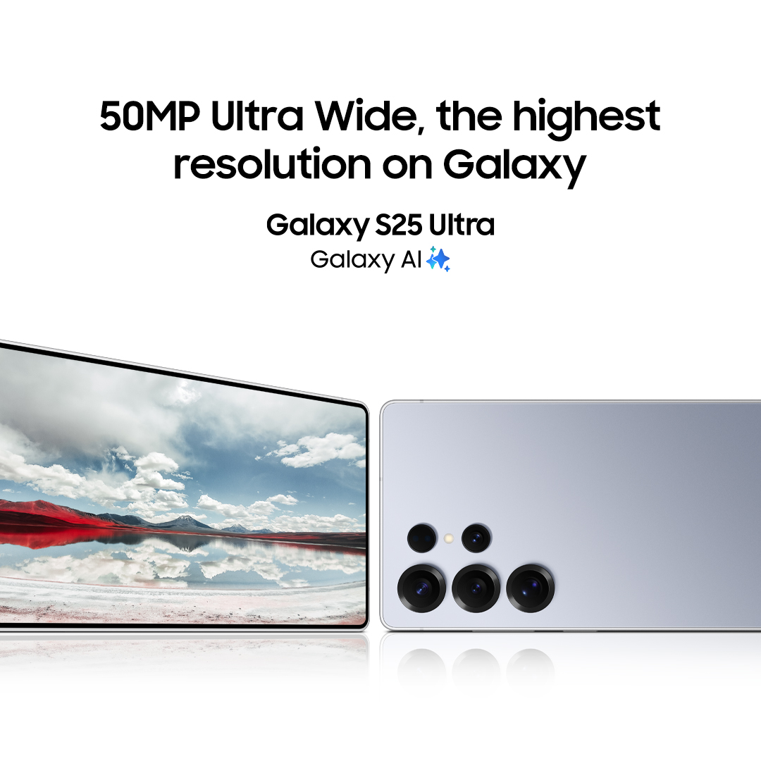Samsung - Go Wide. Stay Sharp. Unlock every angle with the 50MP Ultra ...