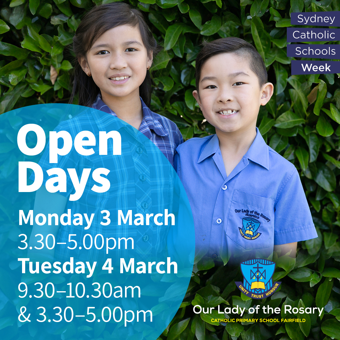 Our Lady of the Rosary Catholic Primary School Fairfield | Sydney NSW