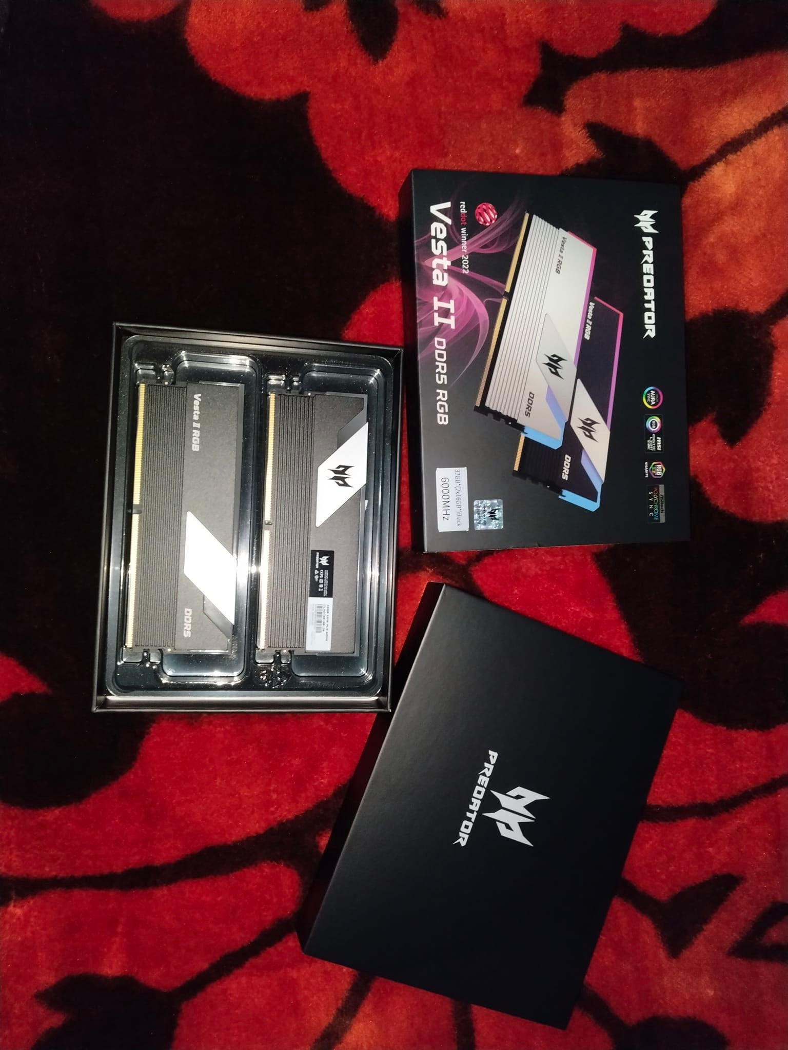 What is the opinion on Acer Predator Vesta 2 Ram with Cl30 6000 