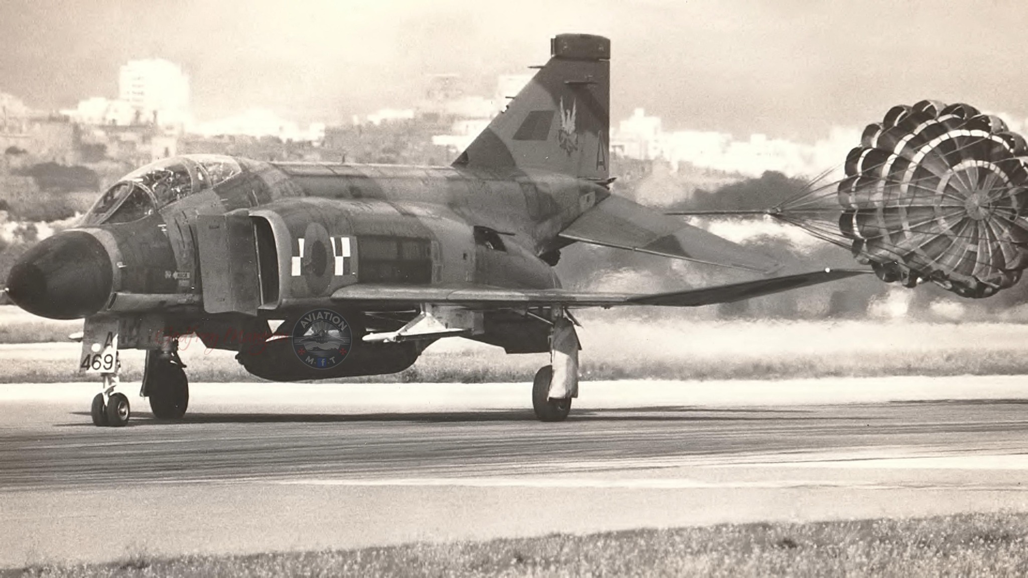 Aviation - Royal Air Force Phantom, XV469, Alpha, from 56 Sqn
