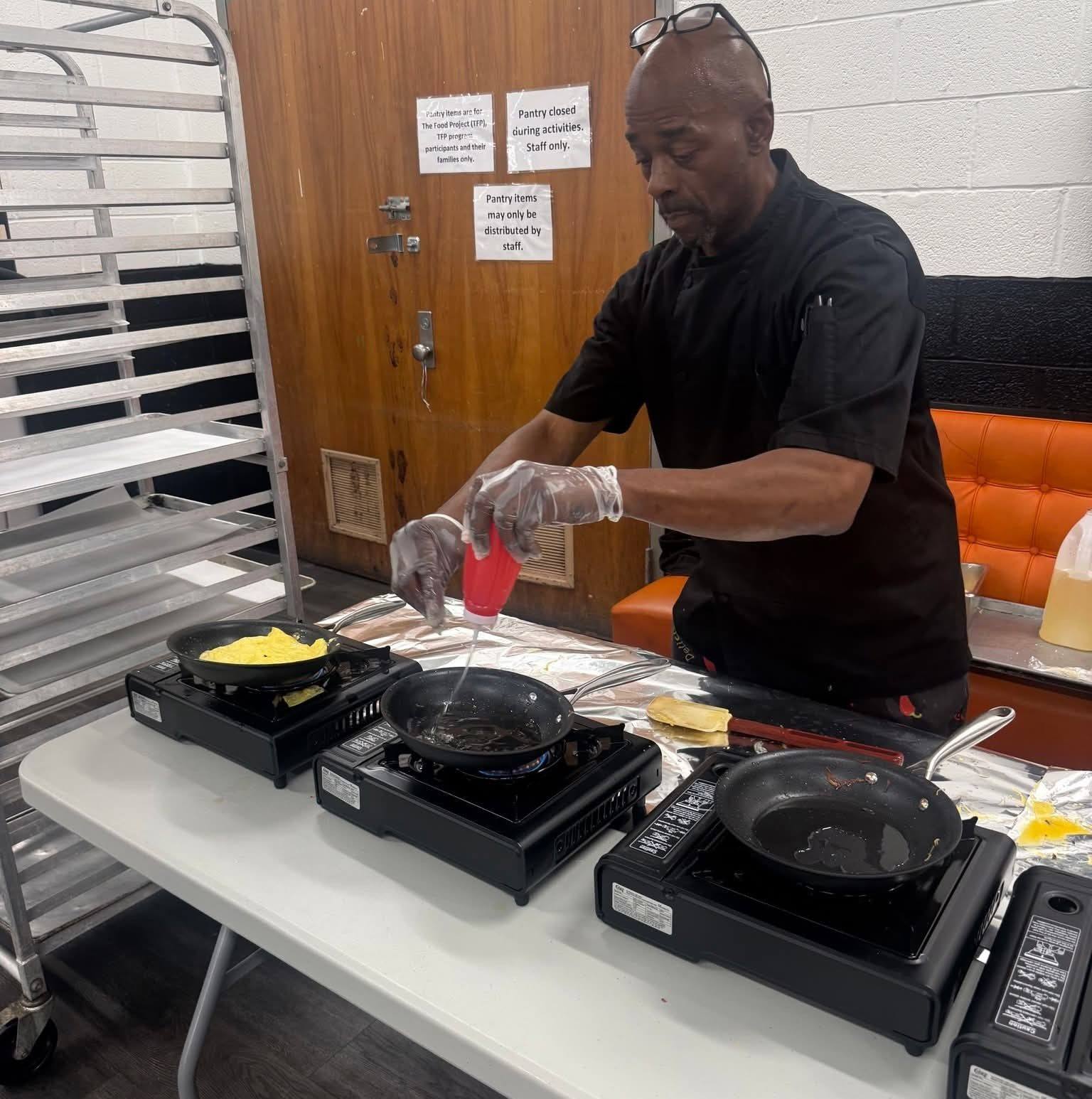 It's About To Go Down Chef Bruce Chesson Helping Up Mission Alumni ...