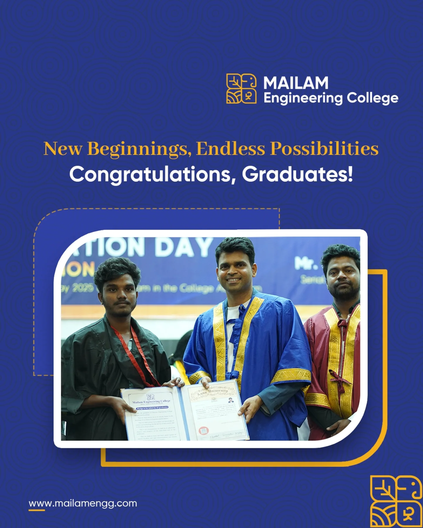 A remarkable celebration of... - Mailam Engineering College | Facebook