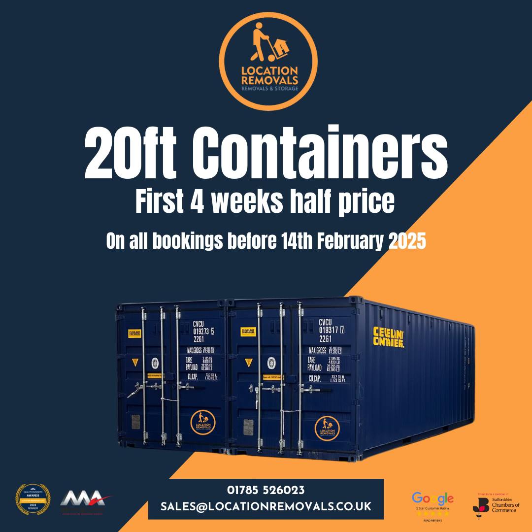 Location - ⭐️ 50% OFF ⭐️ To celebrate the launch of our 20ft containers ...