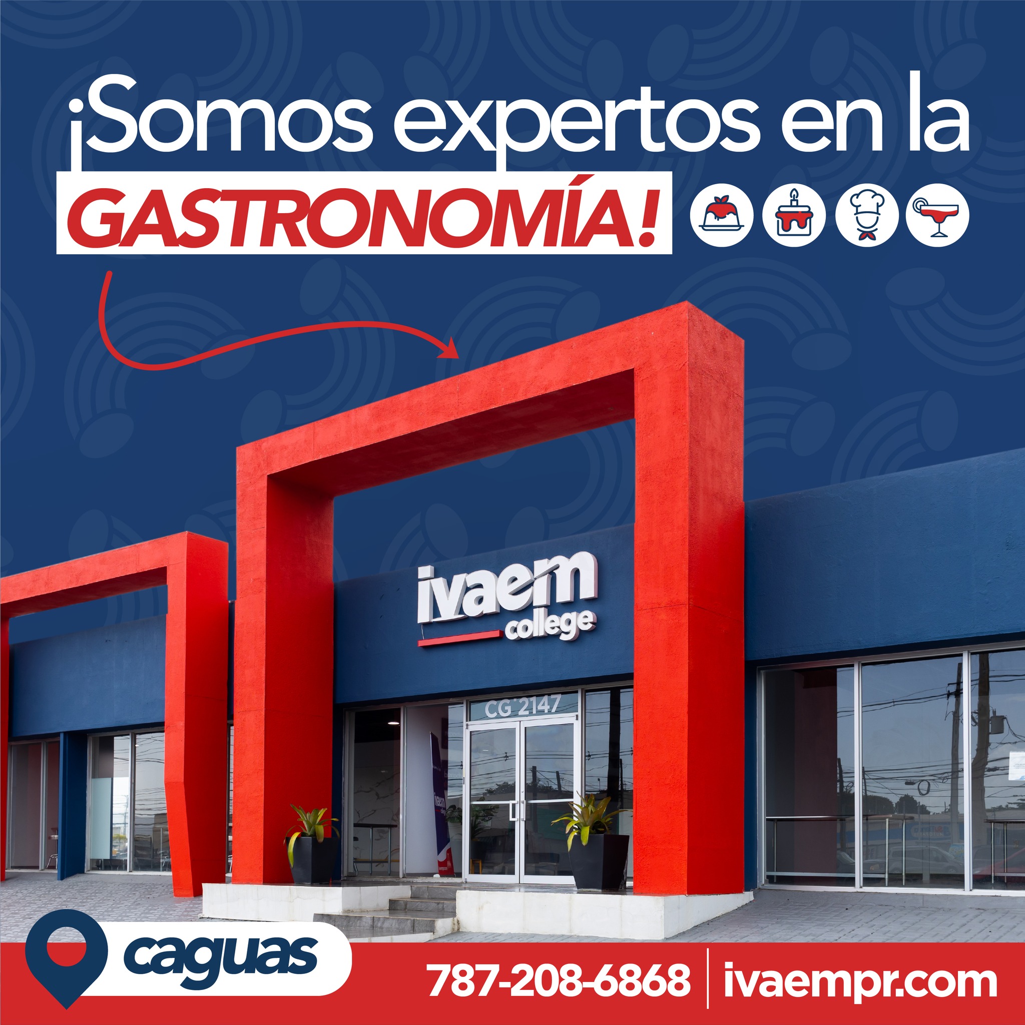 🍽️ ¡Conviértete en un experto culinario con IVAEM College! ✨ 🌟  Matricúlate hoy y comienza tu camino hacia el éxito en el mundo de la  gastronomía. 🍴 Dale sabor a tu futuro