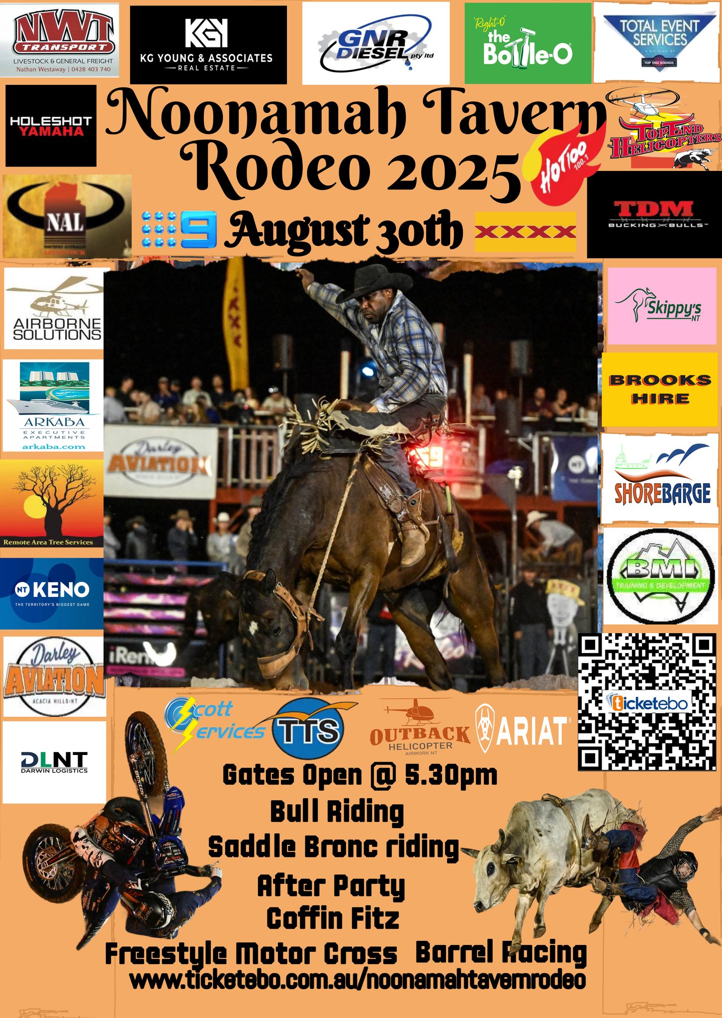 Noonamah - 🌟🌟Exciting News... the Noonamah Tavern Rodeo Saturday August ...
