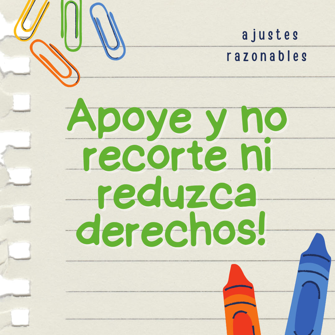 En... - Ajustes Razonables en el trabajo, derecho universal. | Facebook