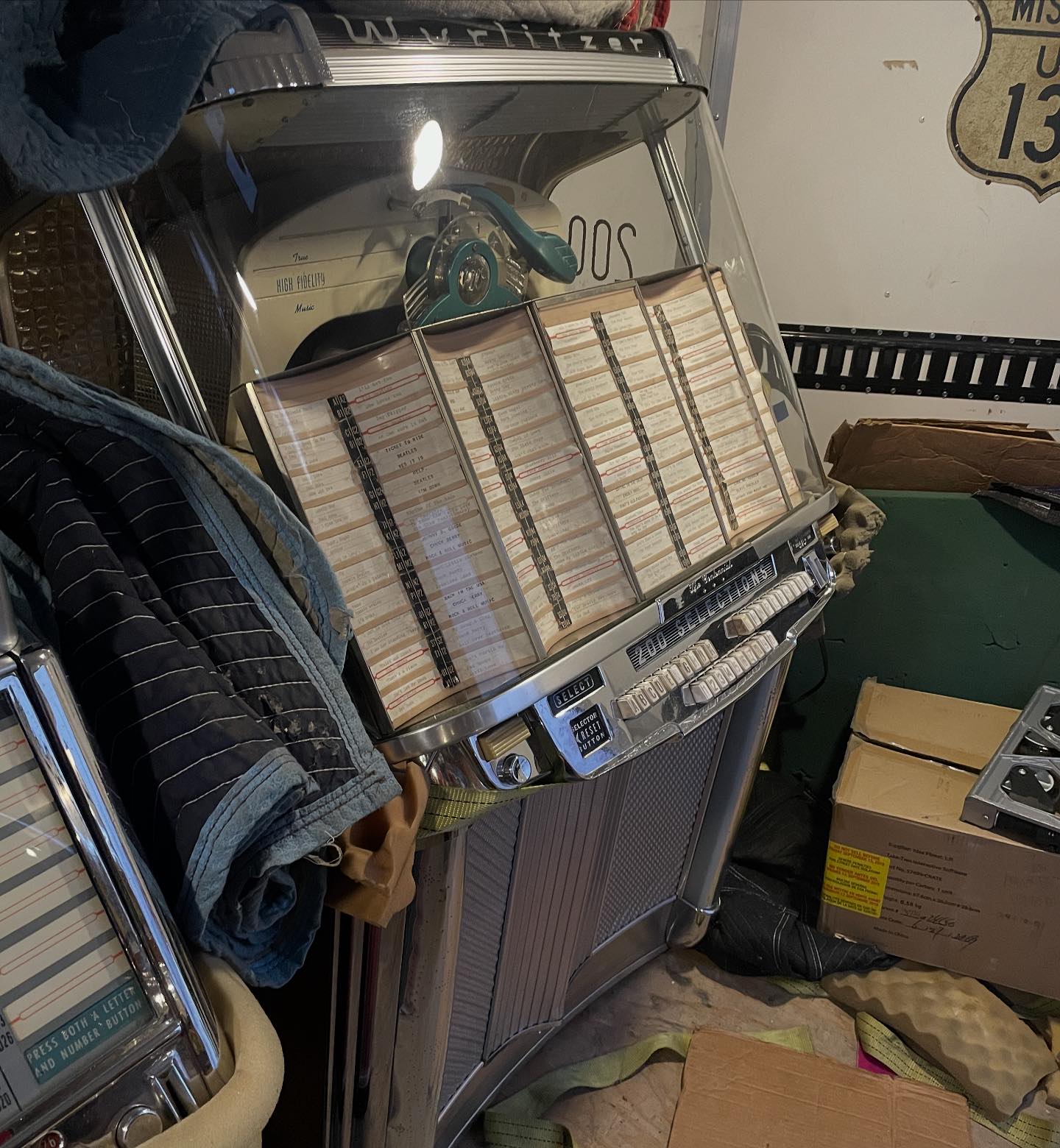 Another delivery today. The 1956 Wurlitzer 1900 Centennial found a