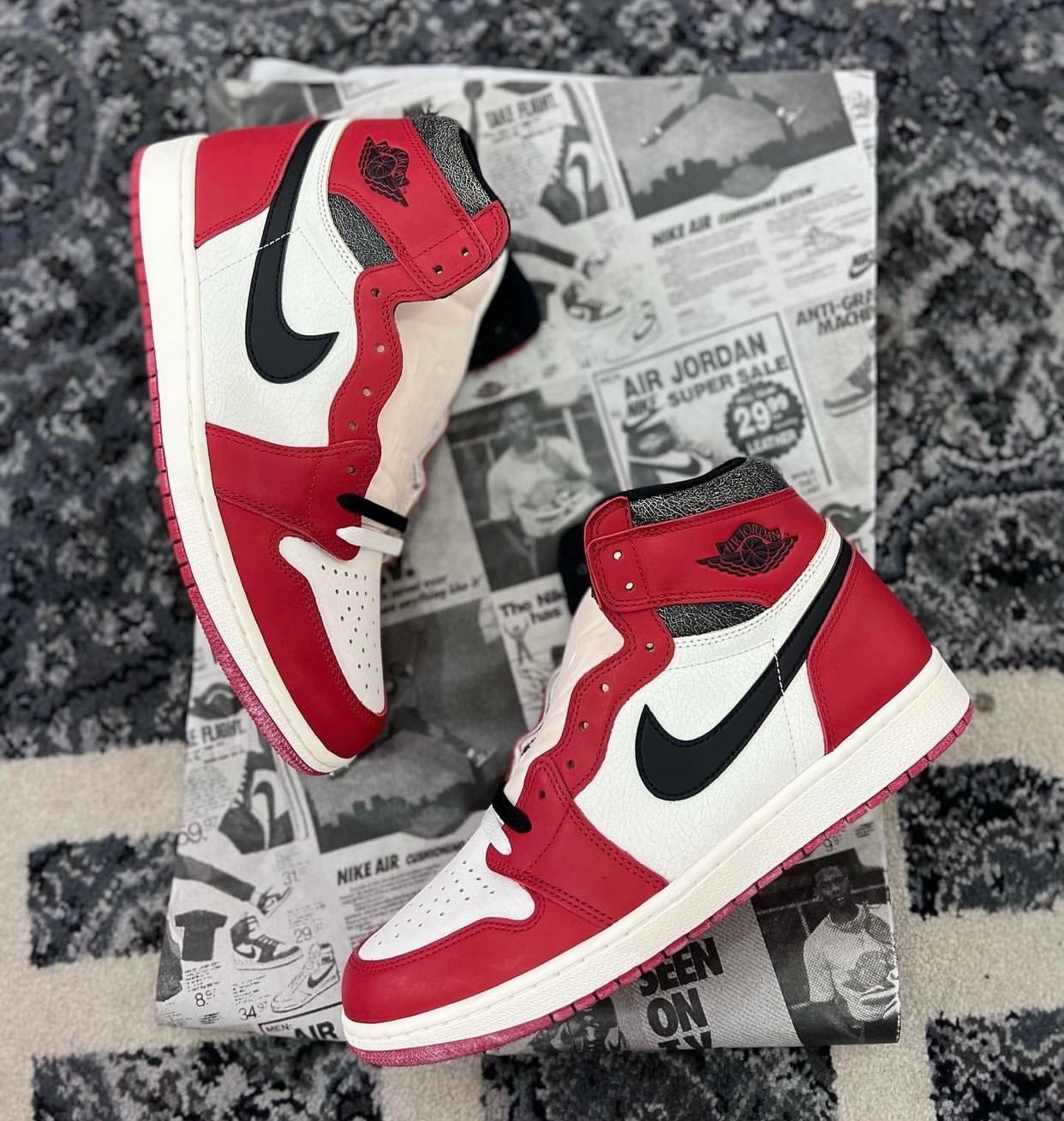 3 years ago today, the Air Jordan 1 High OG “Lost & Found” released