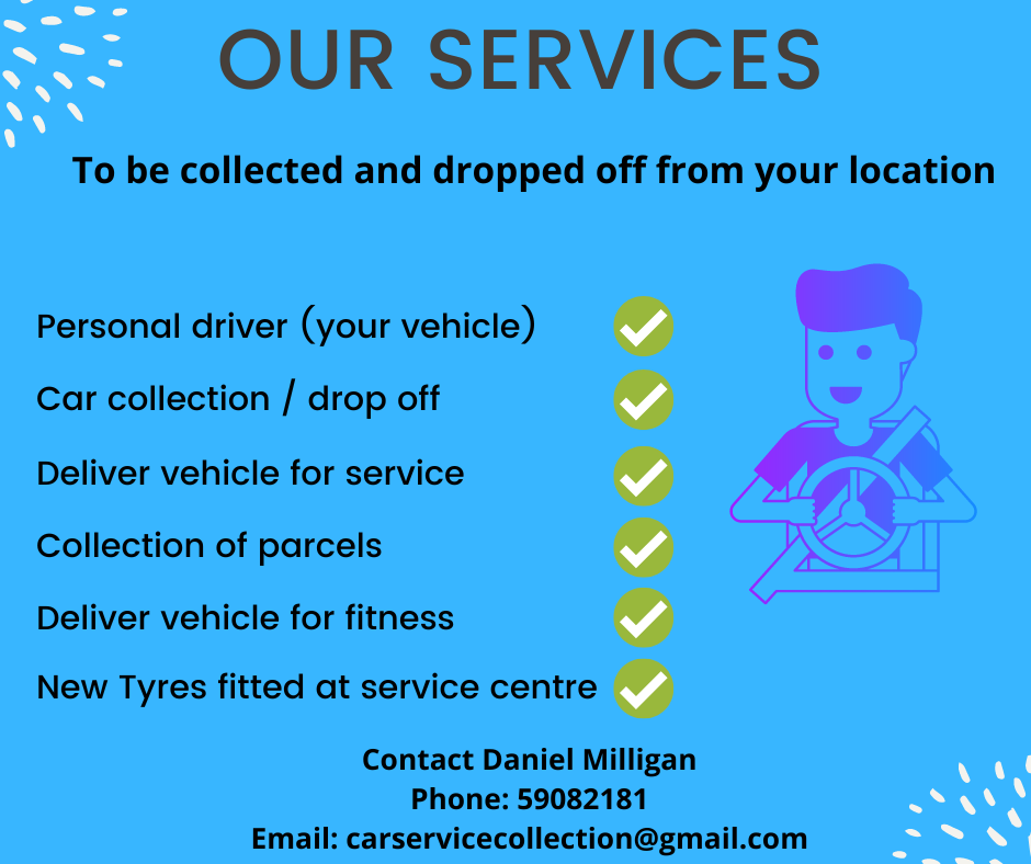 Car collection / Drop off services