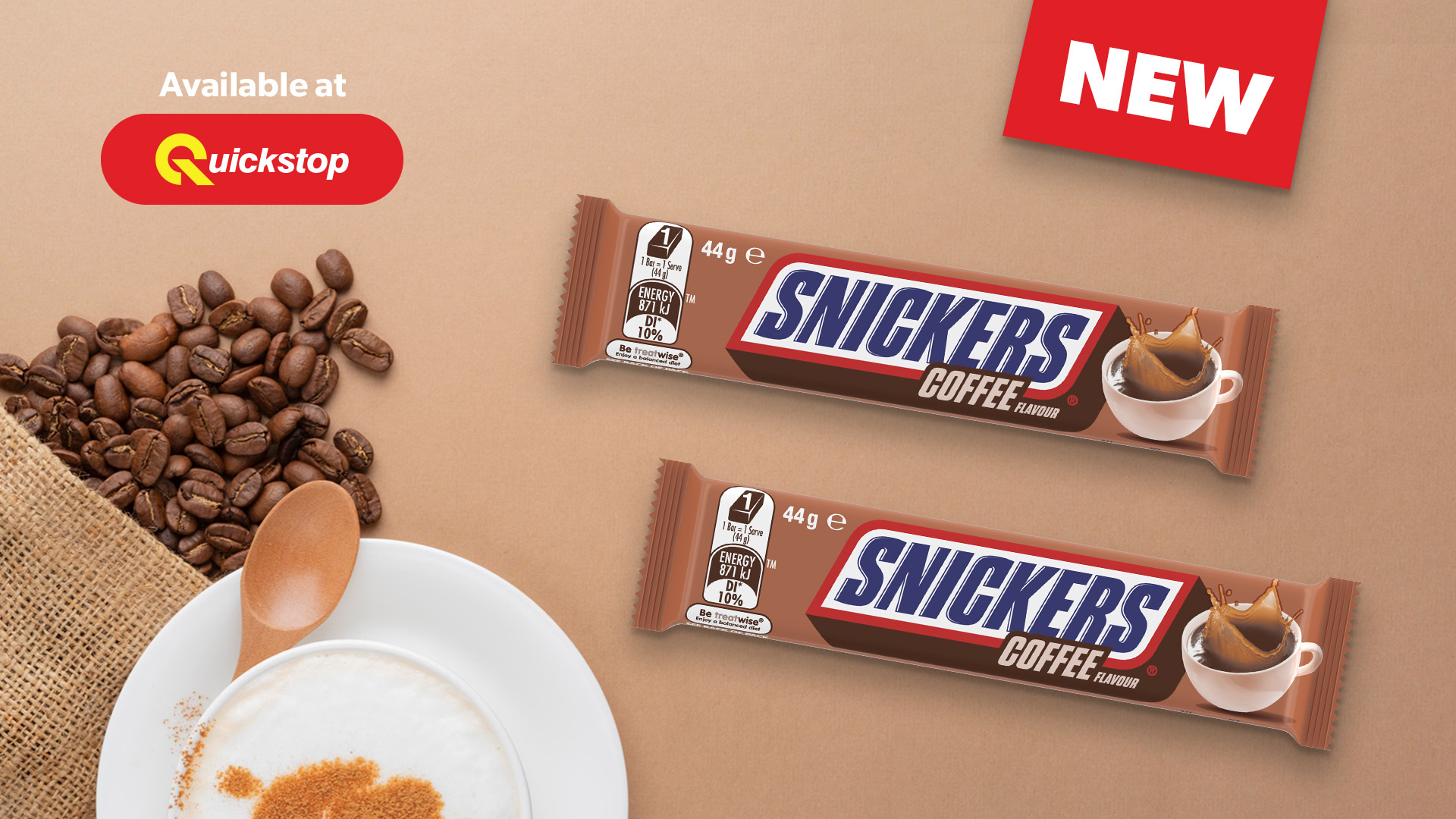 United - Snickers + Coffee = your new favourite pick me up. Get it at ...