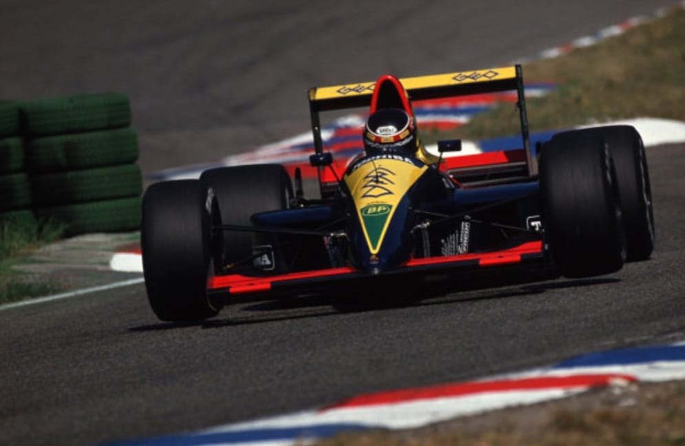 Latest creation based on F3500. 1990 Lola LC90. Aguri Suzuki.
