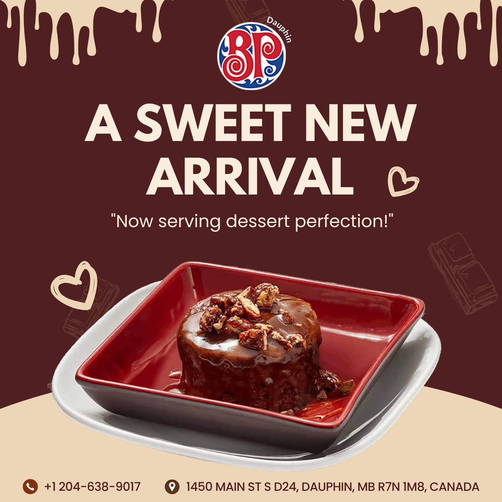 Boston - Introducing our #newest indulgence—Caramel Pecan Sticky Toffee ...