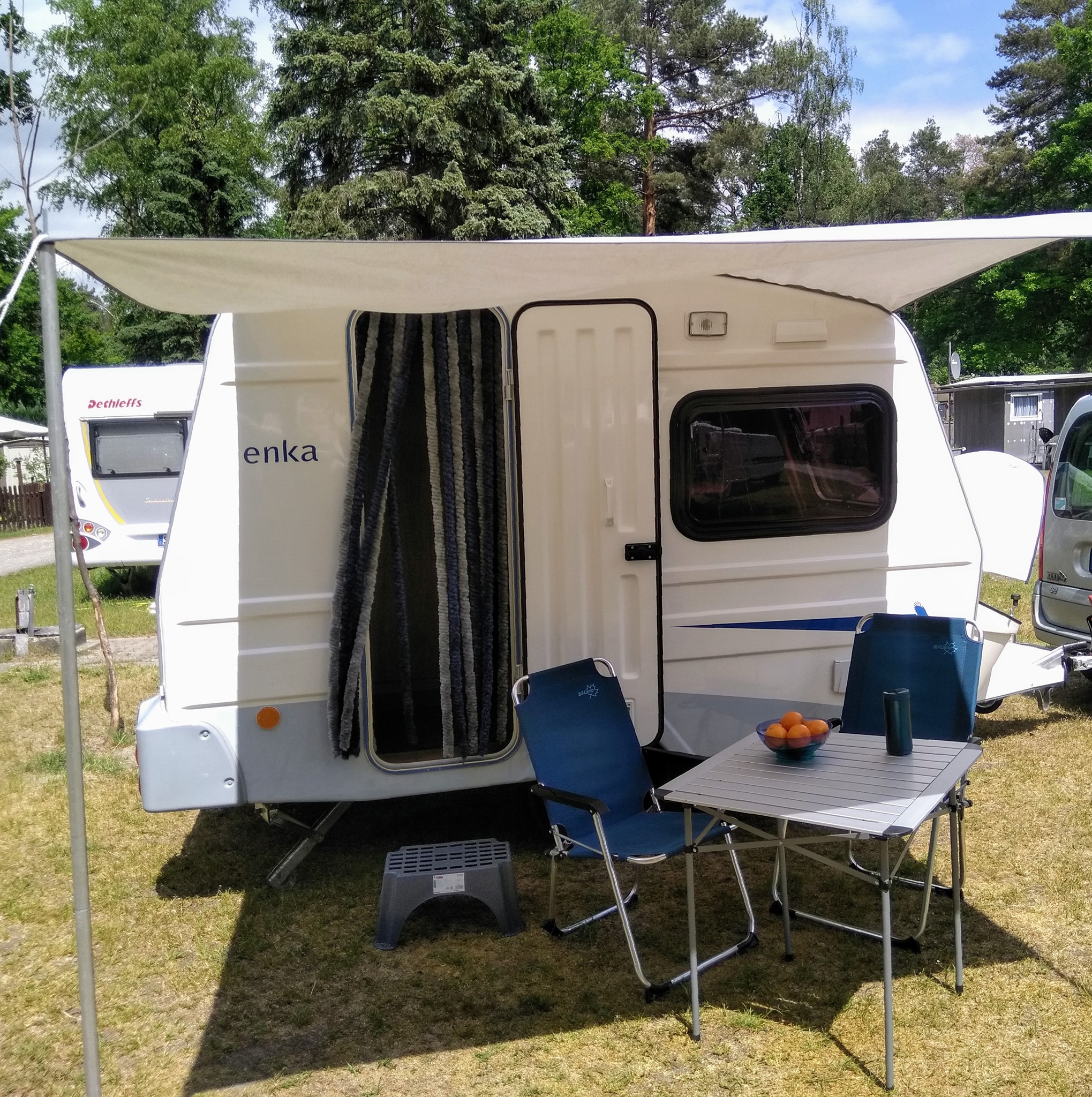 tunnelzelt vordach NIHAITA customtarp Größe:M (2 - 4 Jahre) Imbac Spanisch eyewind 1:3,6
