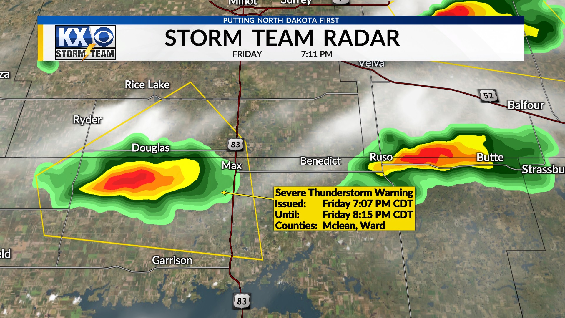Meteorologist - The NWS has issued a Severe Thunderstorm Warning for ...