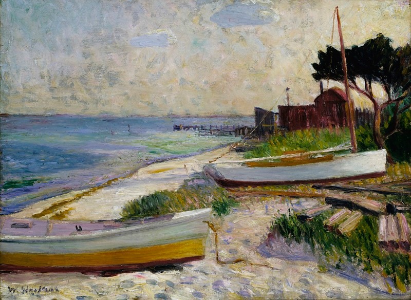 Surfs up! You can find these beach scenes from our Smithsonian