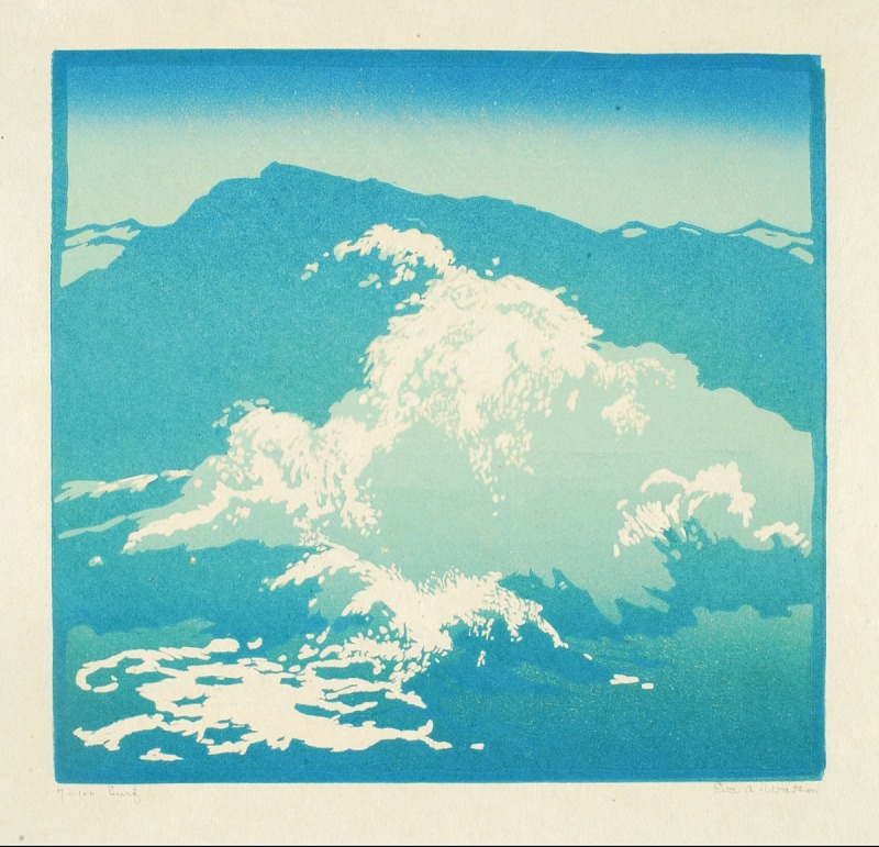 Surfs up! You can find these beach scenes from our Smithsonian