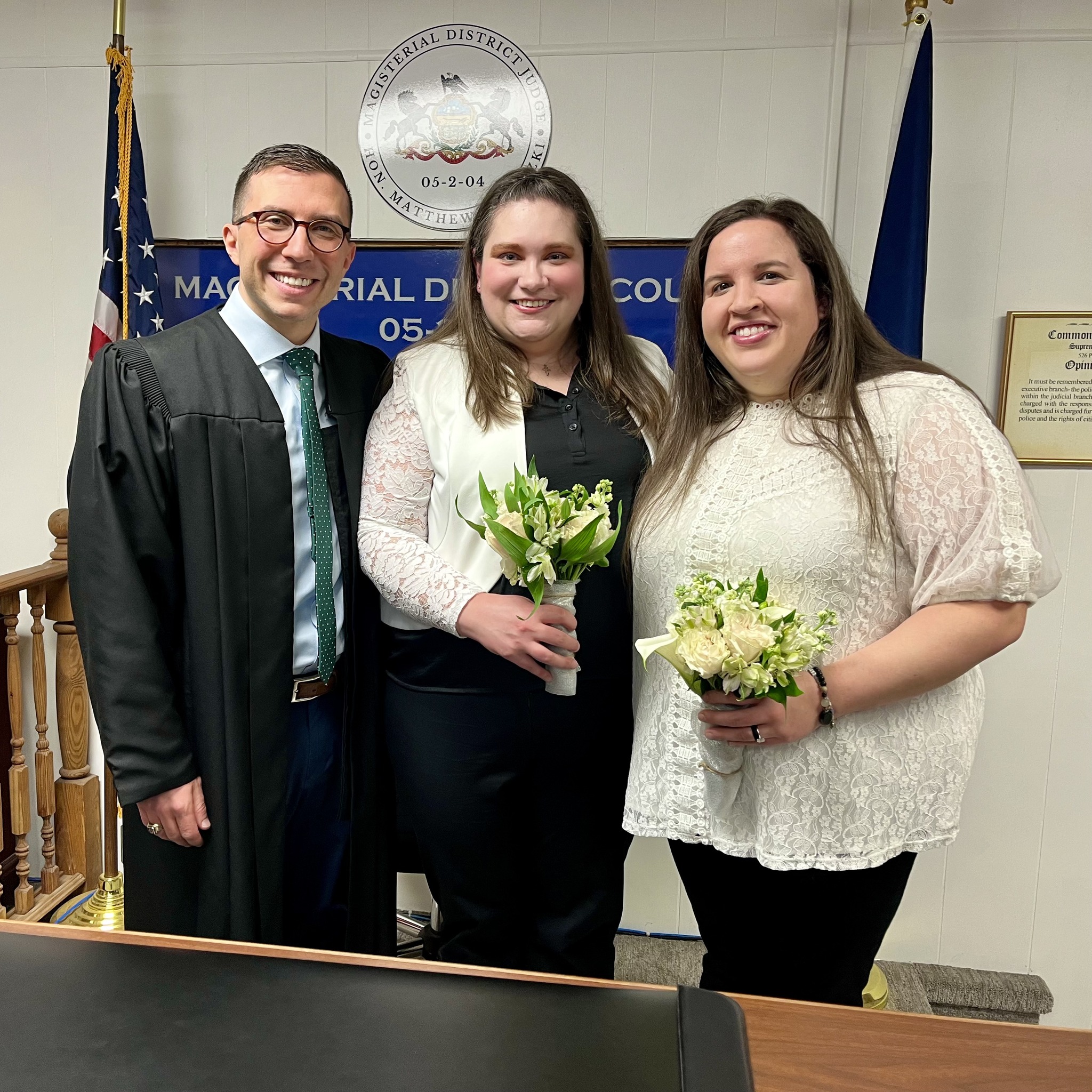 District Judge Matt Rudzki - Congratulations to Gretchen and Jamie, who ...
