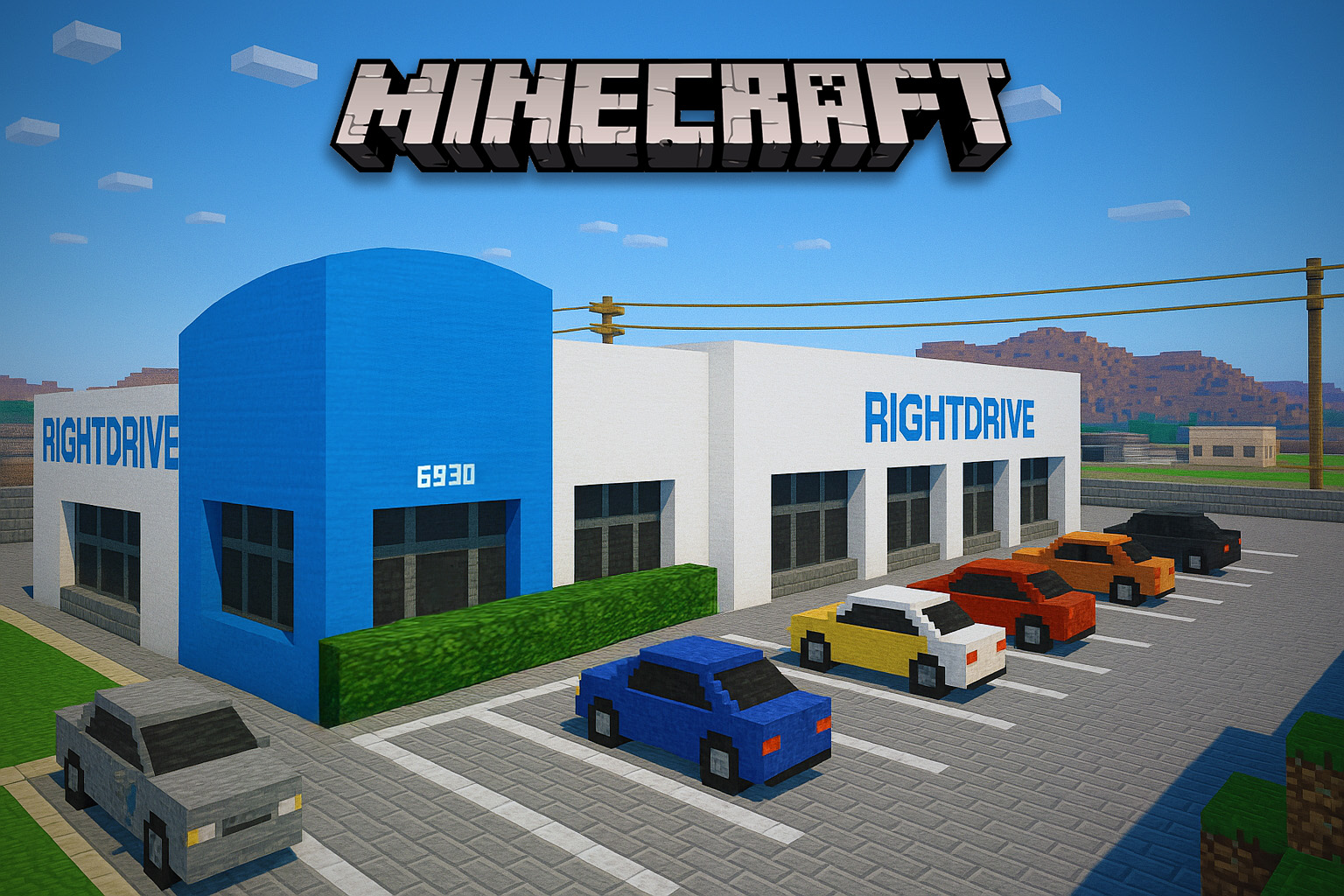 RightDrive - 🧱 We’ve gone full Minecraft mode over here at RightDrive ...