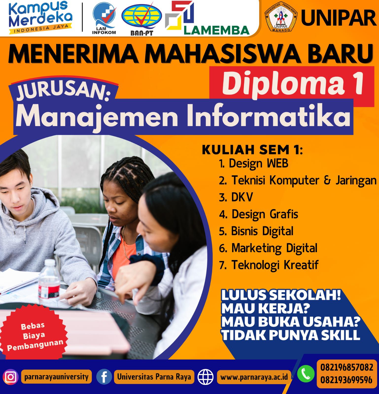 Universitas Parna Raya Manado | Manado