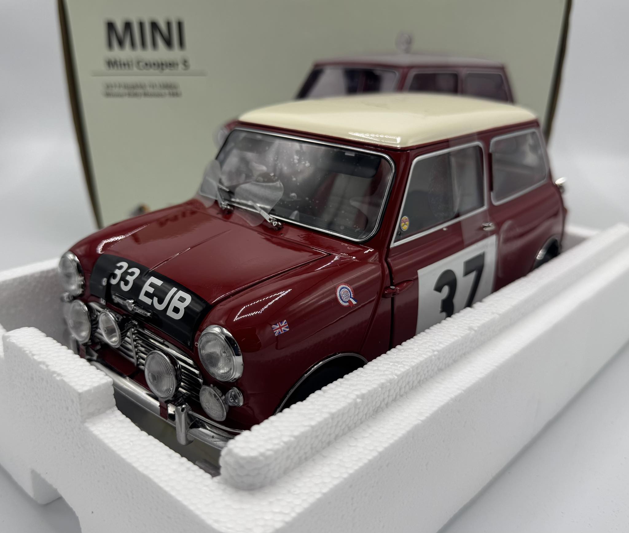 Mini Cooper S Winner Rally Monaco 1:12 SunStar