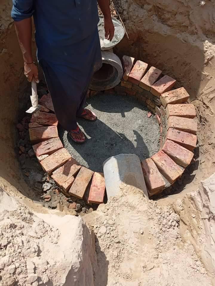 A hussain Rcc pipe and town construction