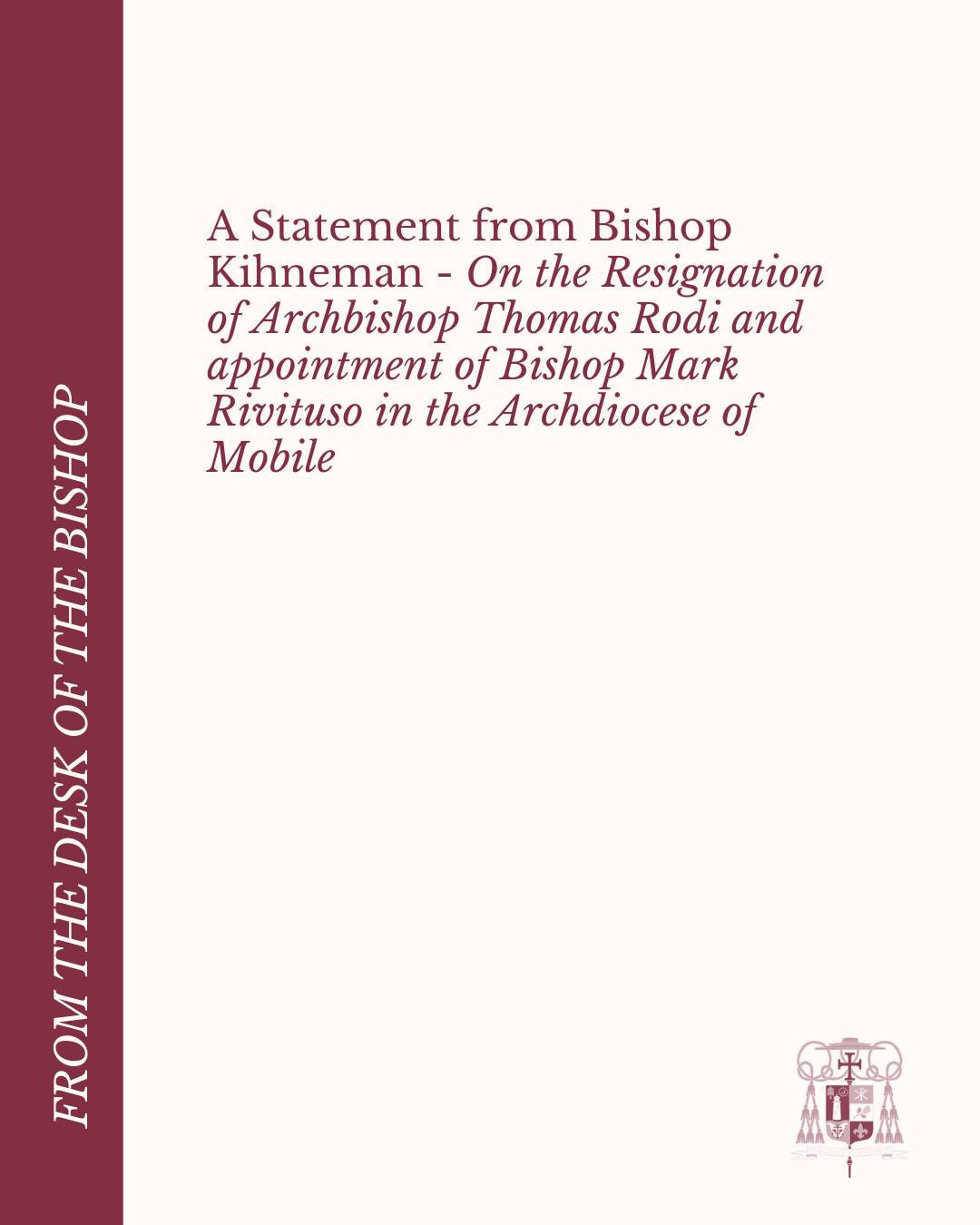 Catholic Diocese of Biloxi... - Catholic Diocese of Biloxi