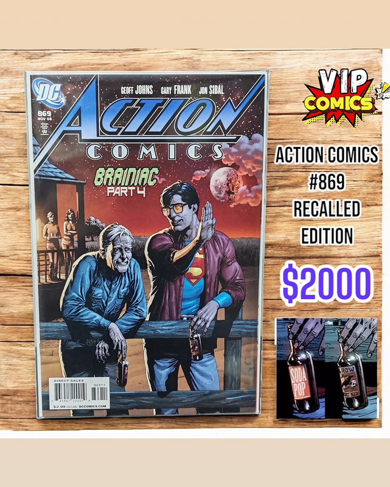 VIP - COMIC RECALLED EDITION Un cómic que fue retirado en tiendas, por ...