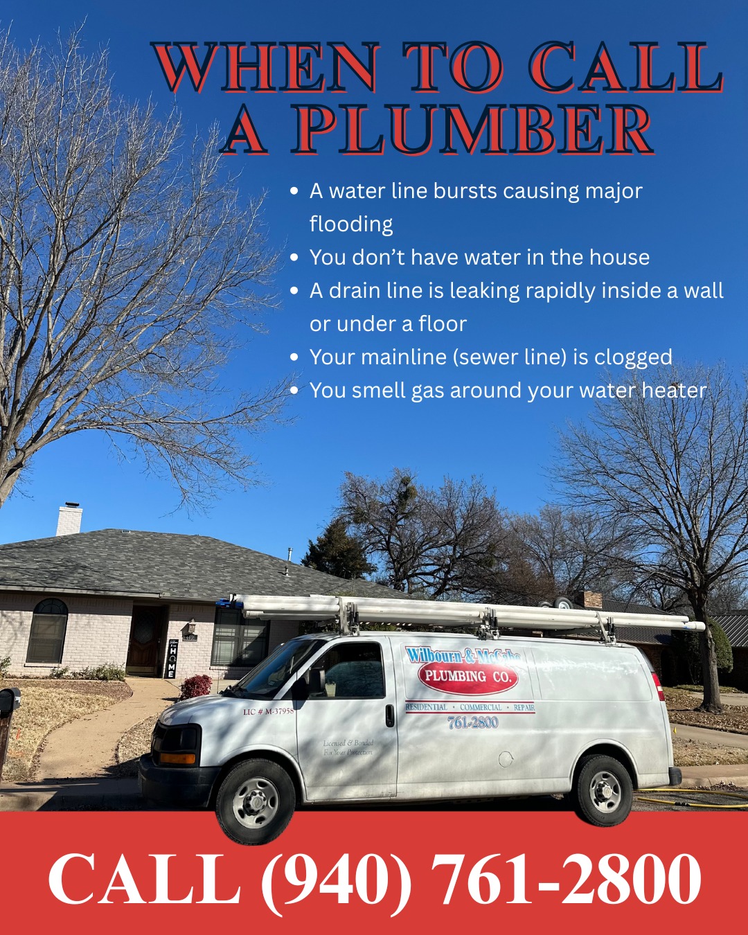 Wilbourn & McCabe Plumbing | Wichita Falls TX