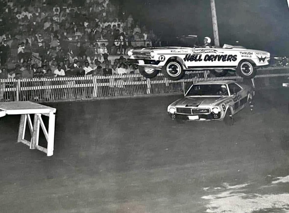 AMC - The Willams brothers Trans-Canada Hell Drivers using a 1965 ...