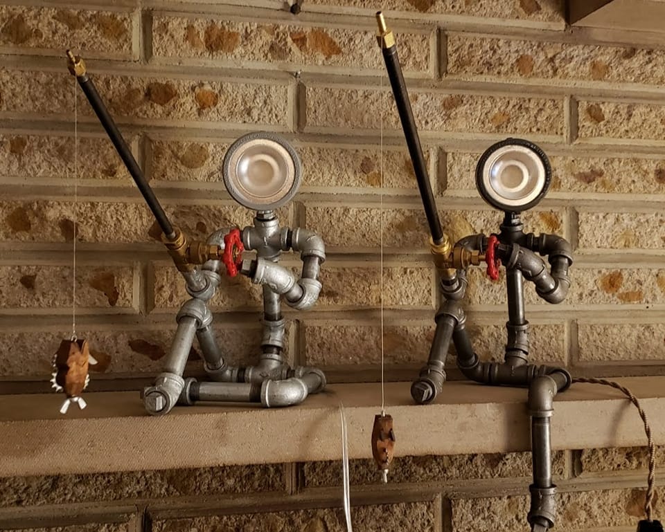 diy fishing pole lamp Vintage Direct 64"H Rod and Reel Floor ROD AND REEL FLOOR LAMP by Vintage Direct Lamps 24 Fishing Rod Craft Ideas