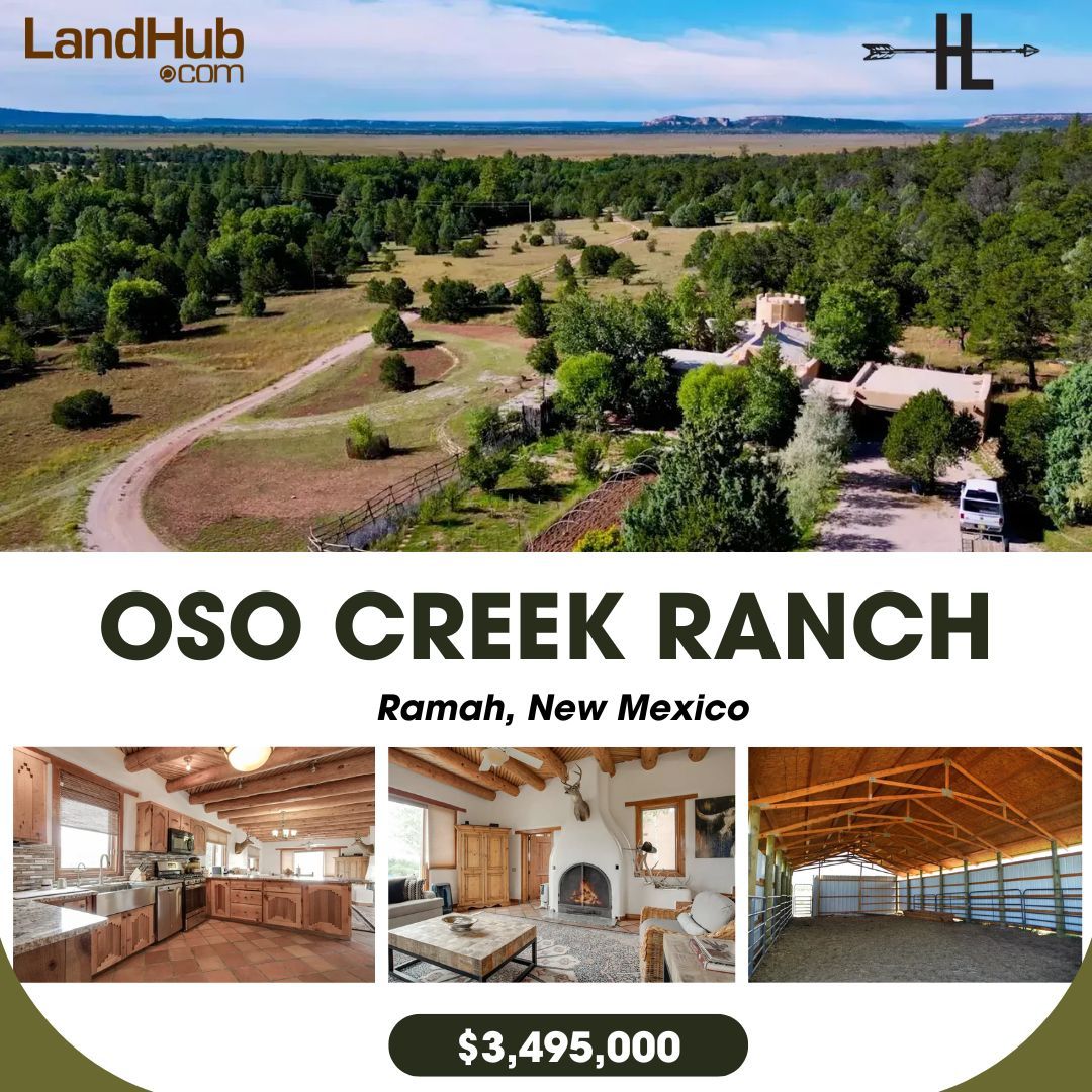 LandHub.com - 🏔️ Oso Creek Ranch – 2,080± Acres of Prime Hunting ...