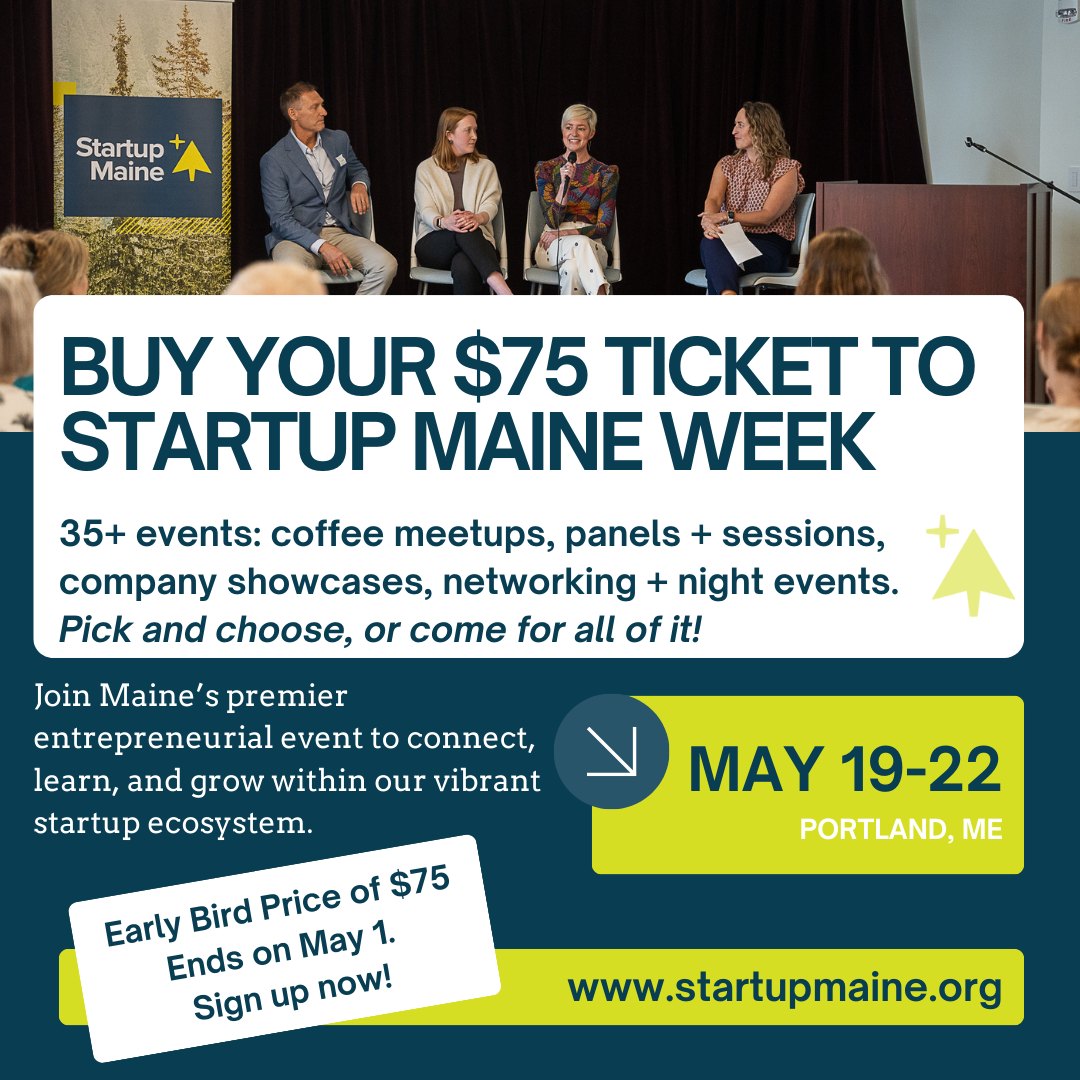 🚀We are proud to sponsor Startup... - Maine Community Bank | Facebook