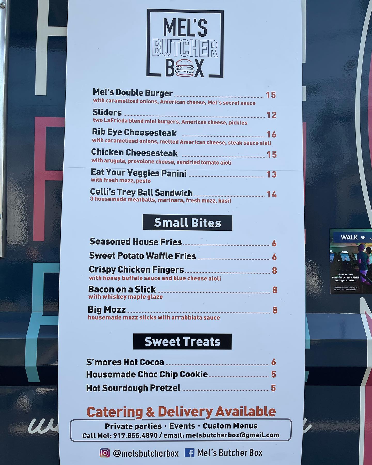 New menus match our new branding by... - Mel’s Butcher Box
