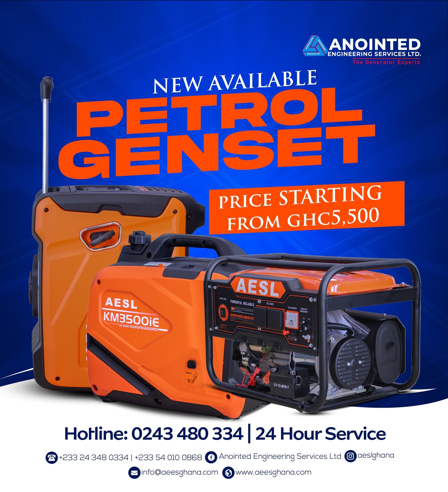 Anointed - 🔋 Power Up with Our New Petrol Gensets! 🔋 Exciting news from ...